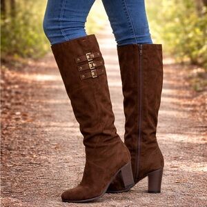 Kathy Van Zeeland Sami Suede Boots